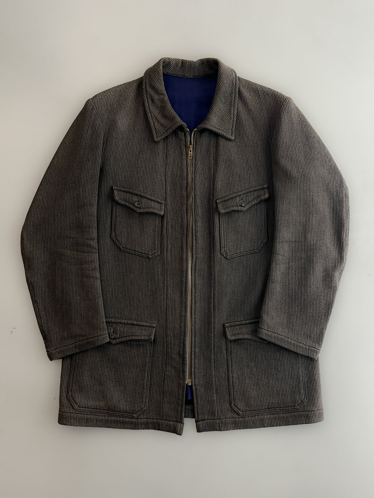 1950's French Cotton Pique Hunting Jacket [M]