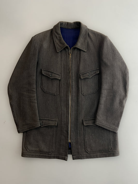 1950's French Cotton Pique Hunting Jacket [M]