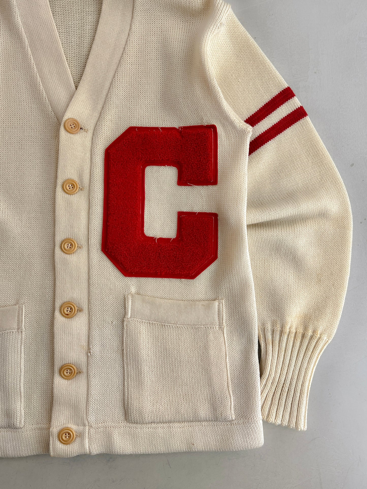 1950's Mitchel's Sport Shop Letterman Cardigan [M/L]