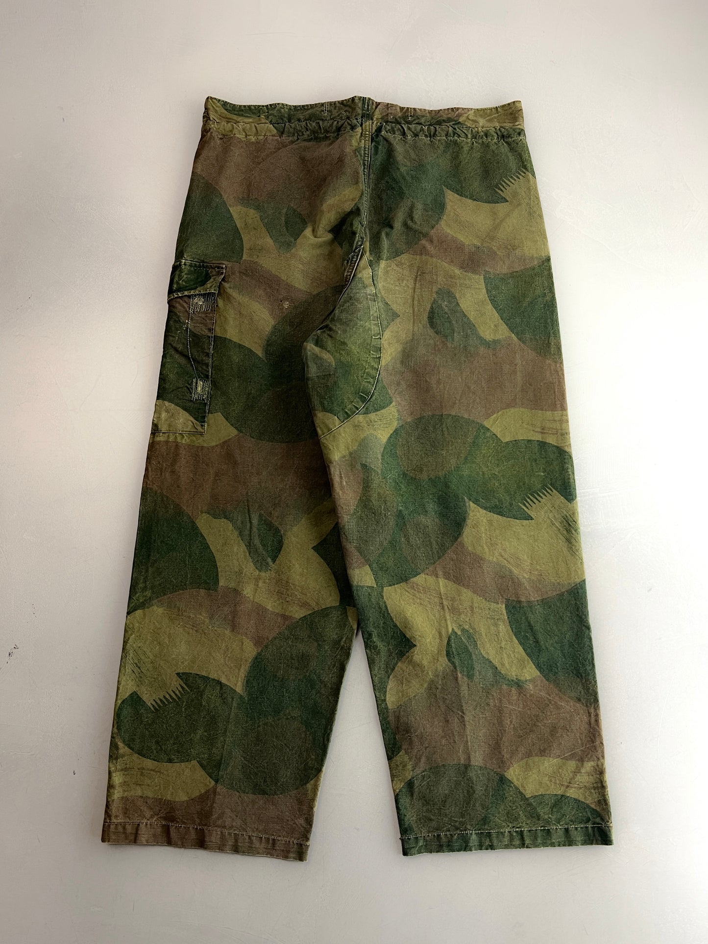 1950's Belgian Brushstroke Camo Pants [34"]