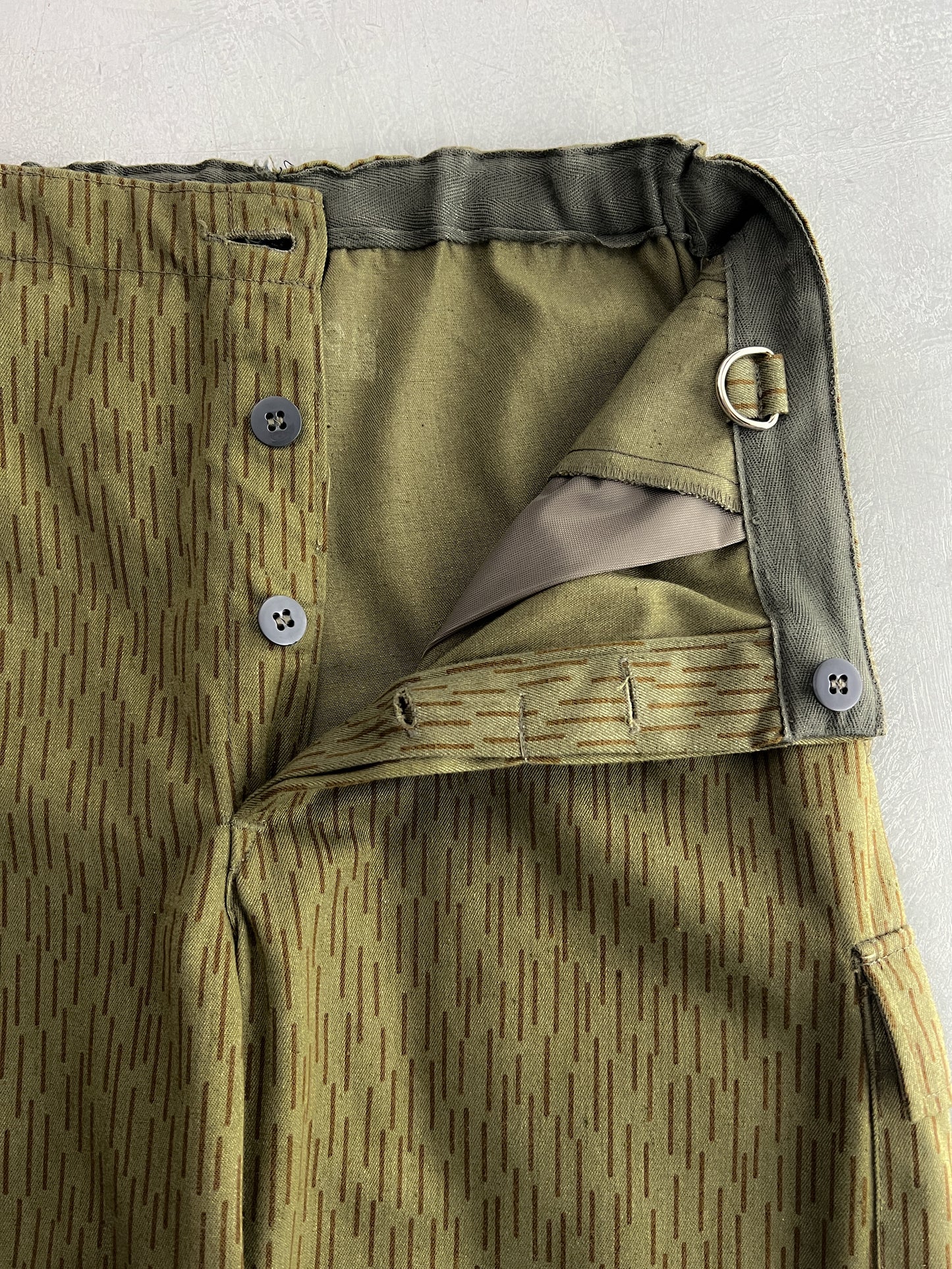 East German Rain Camo Pants [28"]