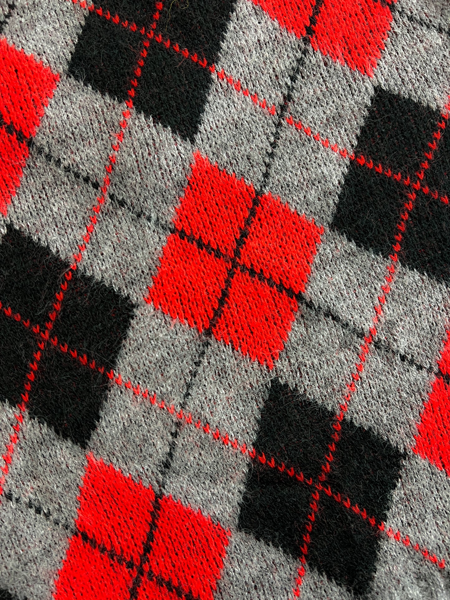 1960's Sears Argyle Knit Vest [XS]