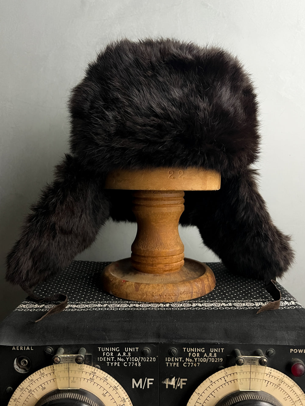 Suede Chapka Hat