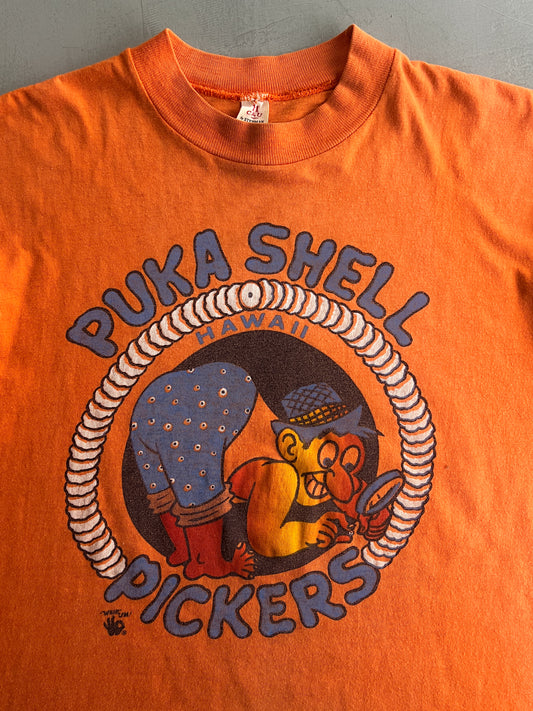1970’s Puka Shell Pickers Hawaii Tee [L]