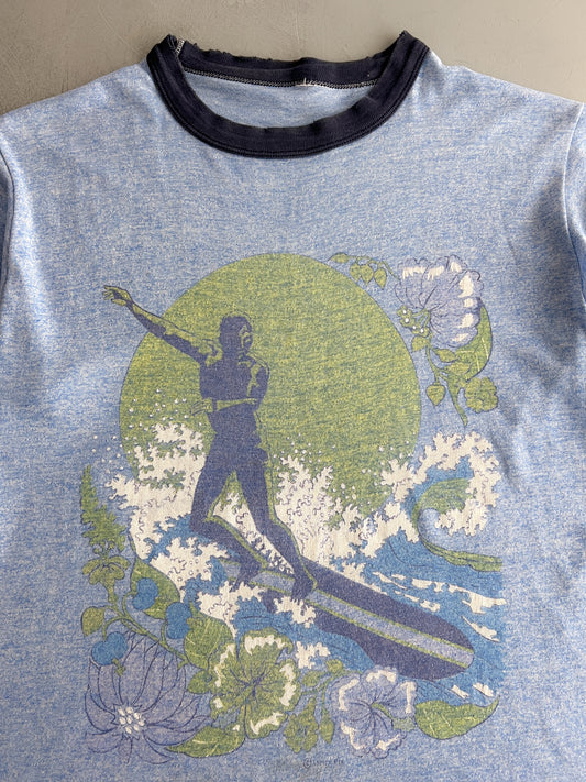 1980's Surfer Ringer Tee [M]