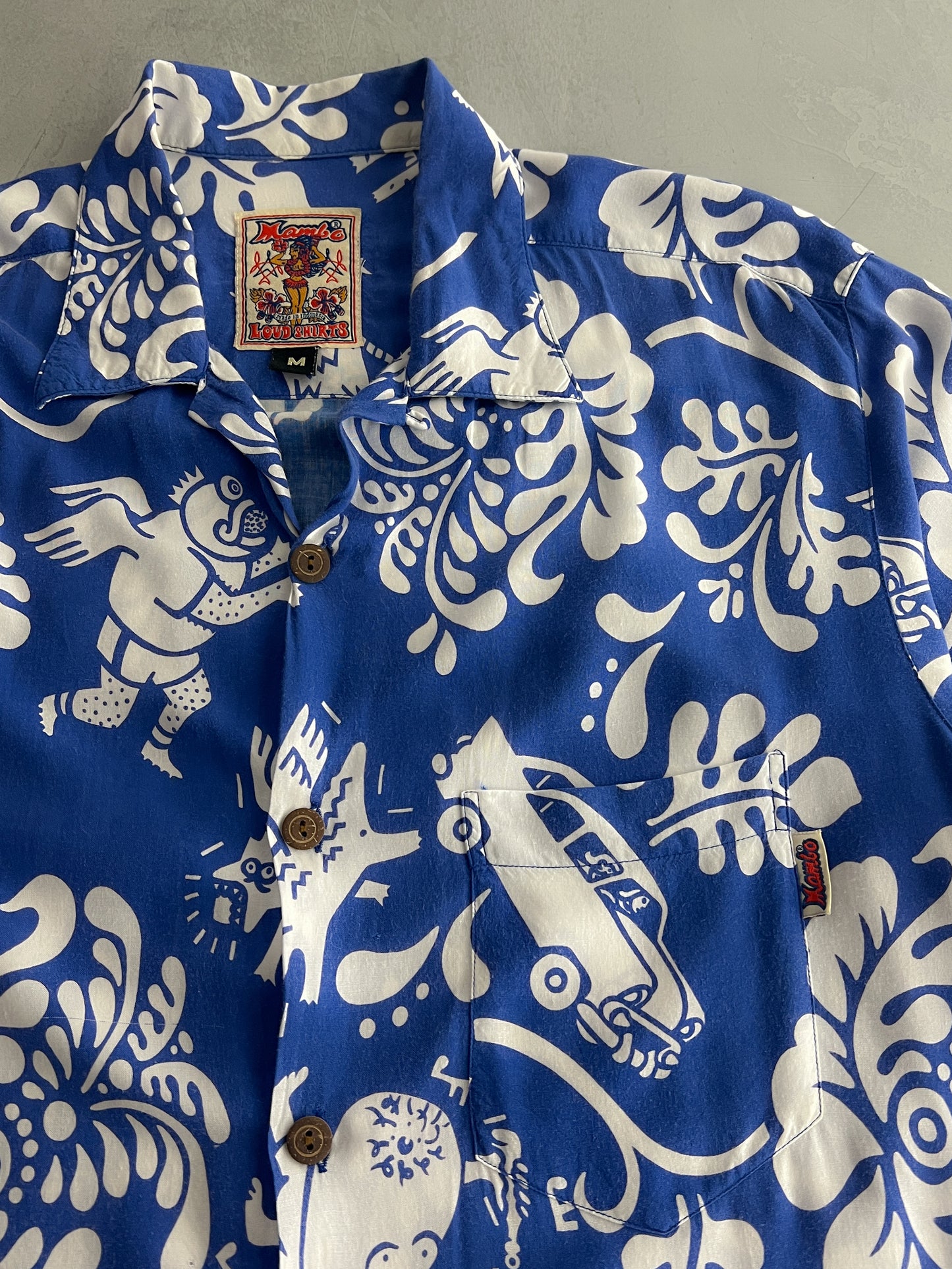 'Dog Car' Mambo Loud Shirt [M]