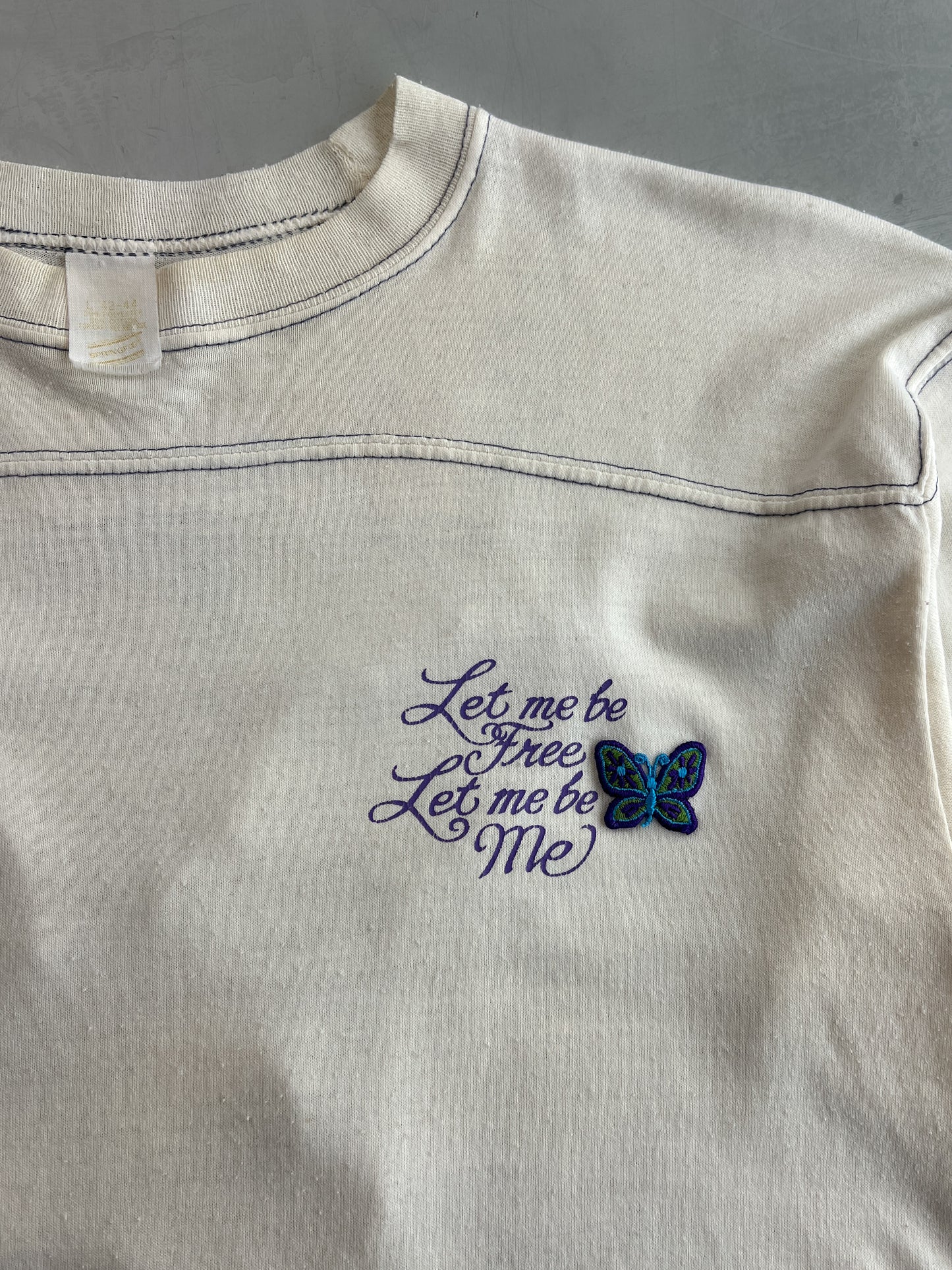 Let Me Be Free Jersey Tee [M]