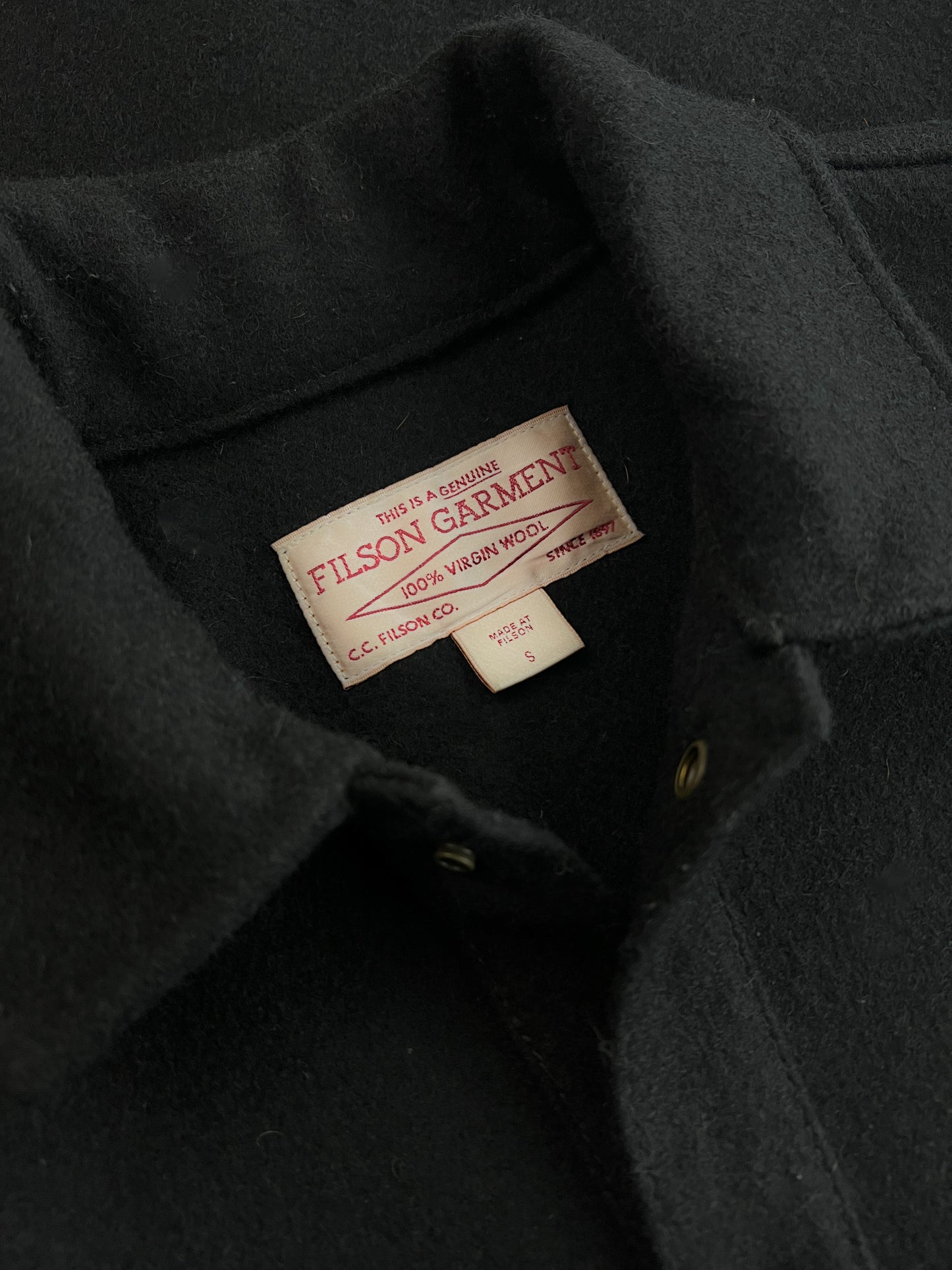 Late 1980's Filson Mackinaw Wool Jacket [L]