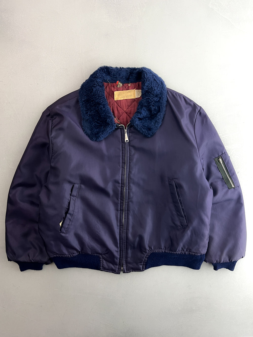 1970's Nylon Flight Jacket [L]