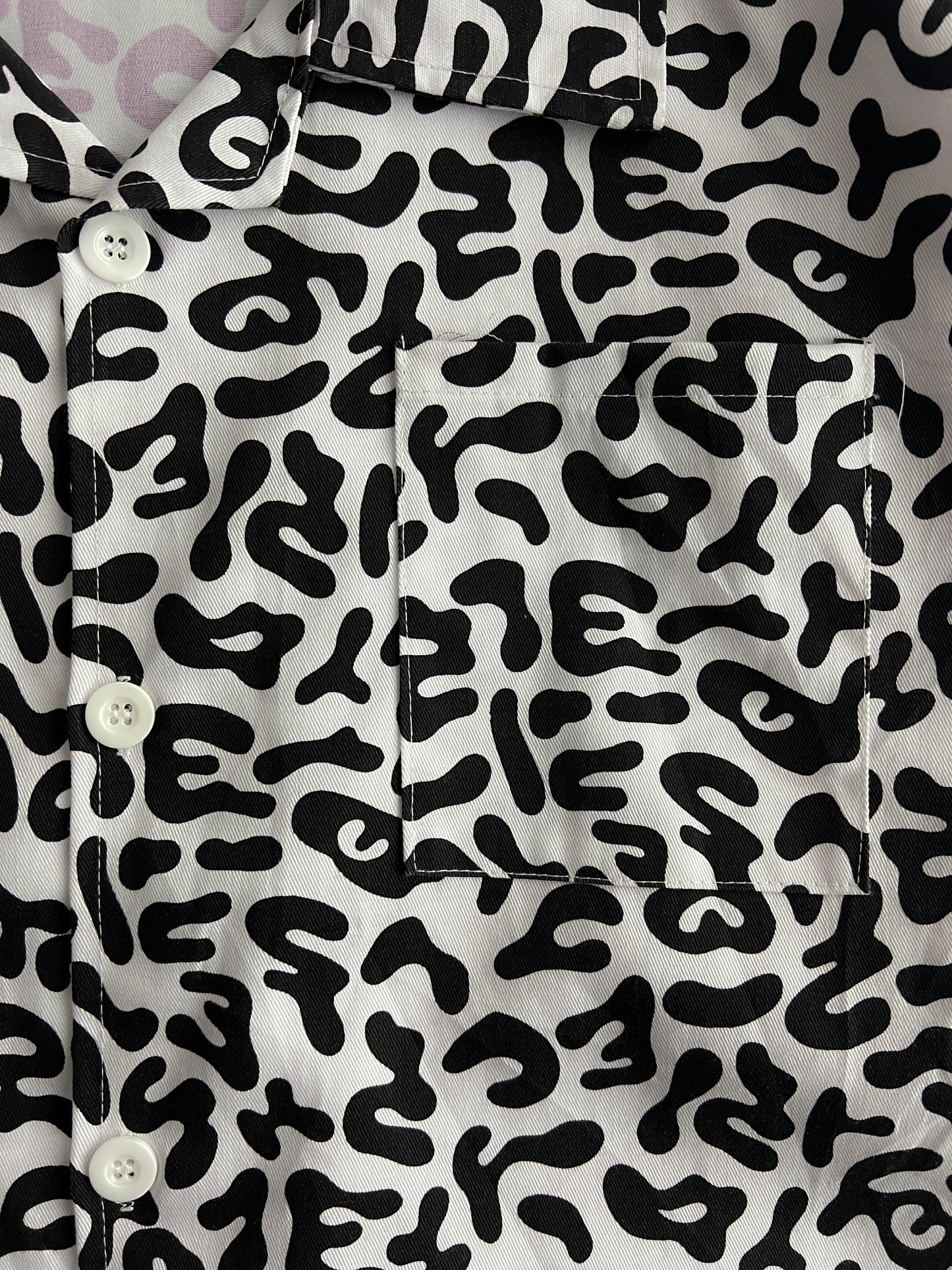 Korean Snow Camo Utility Shirt [L/XL]