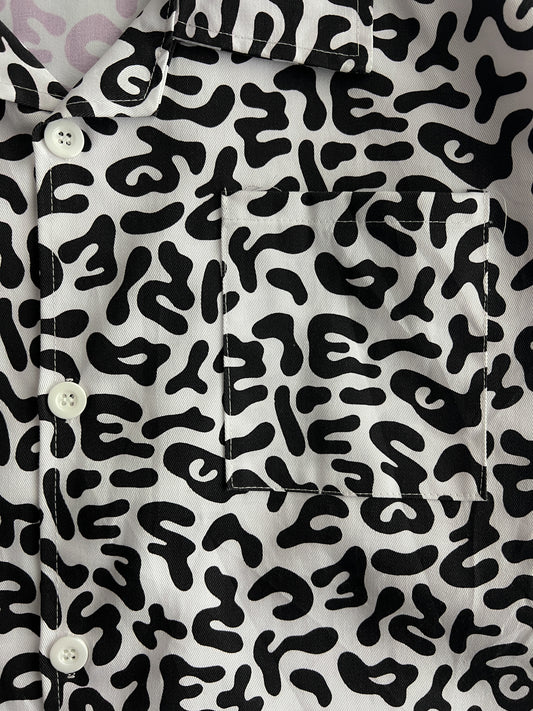 Korean Snow Camo Utility Shirt [L/XL]