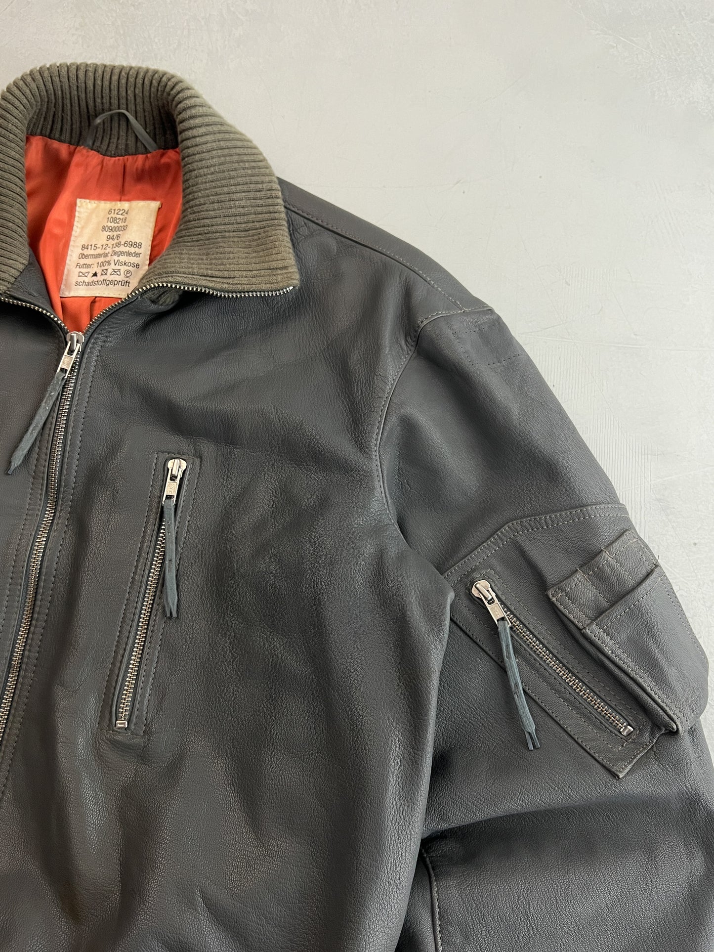 1980's German Bundeswehr Flight Jacket [L]