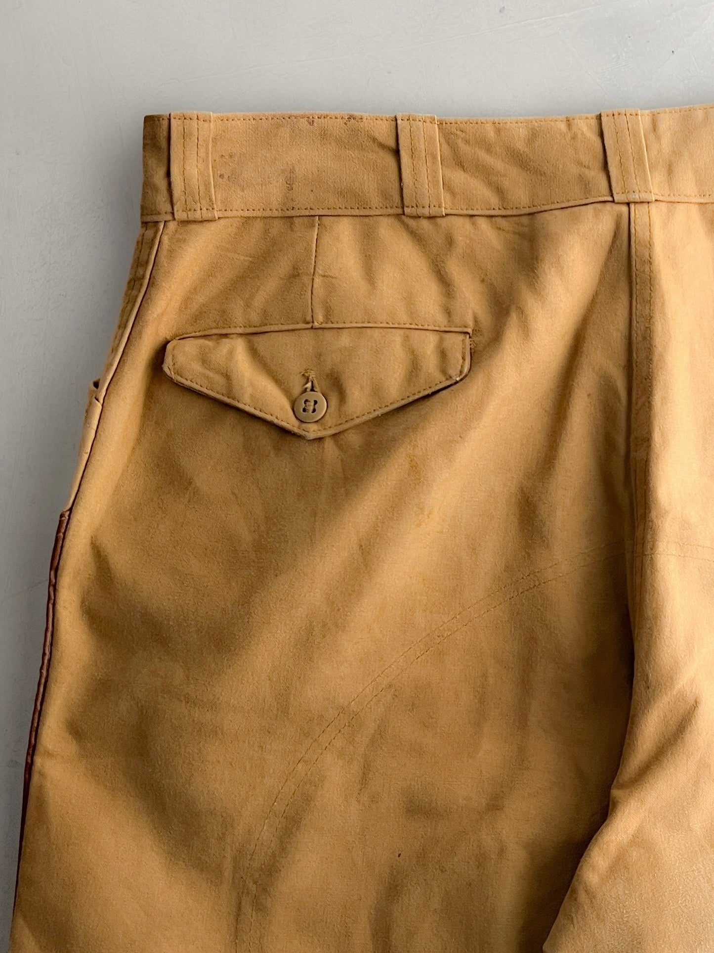 Chief Double Knee Canvas Shorts [34"]