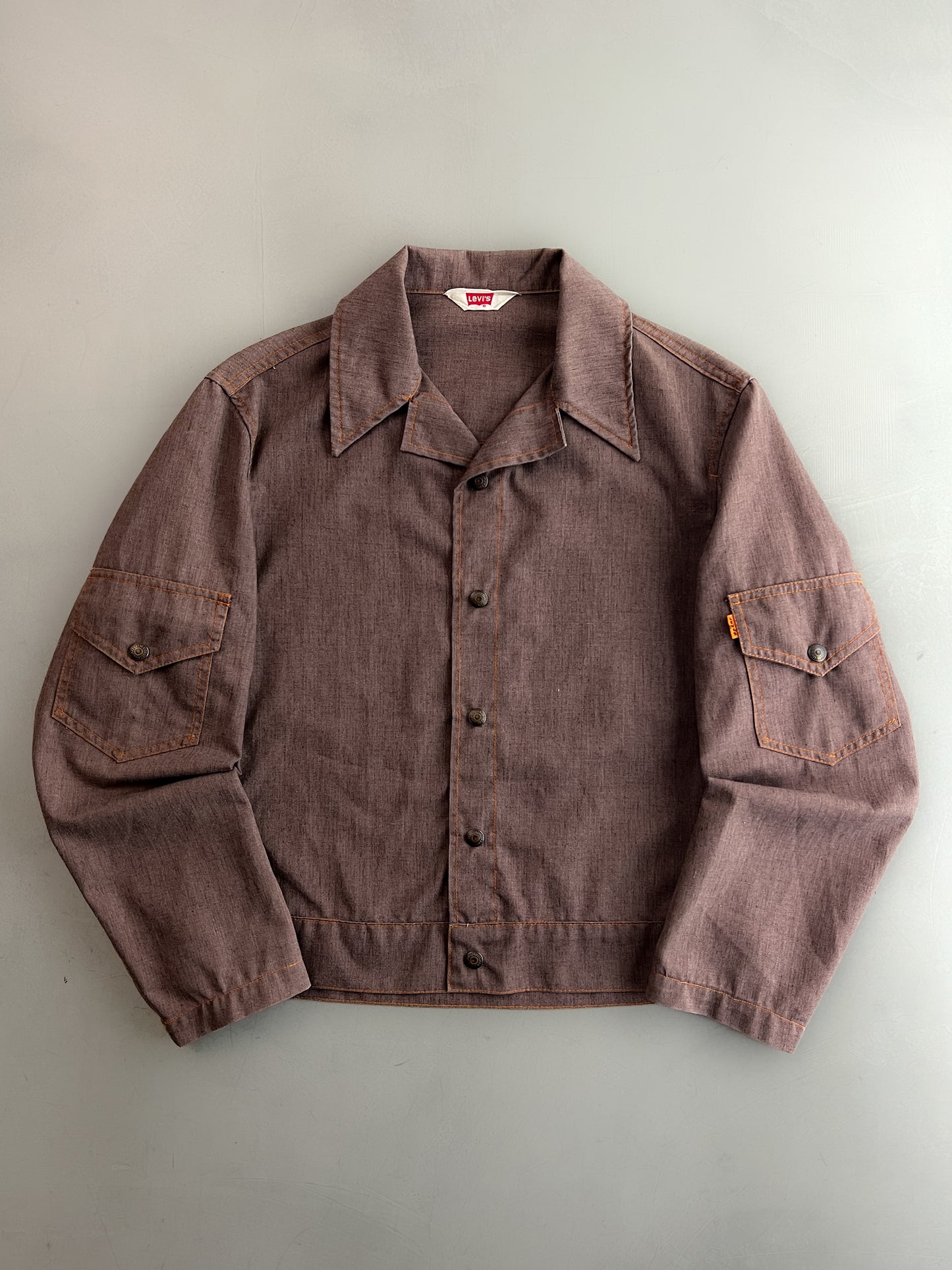 Levi's Big E Orange Tab Cotton Work Jacket [M/L]
