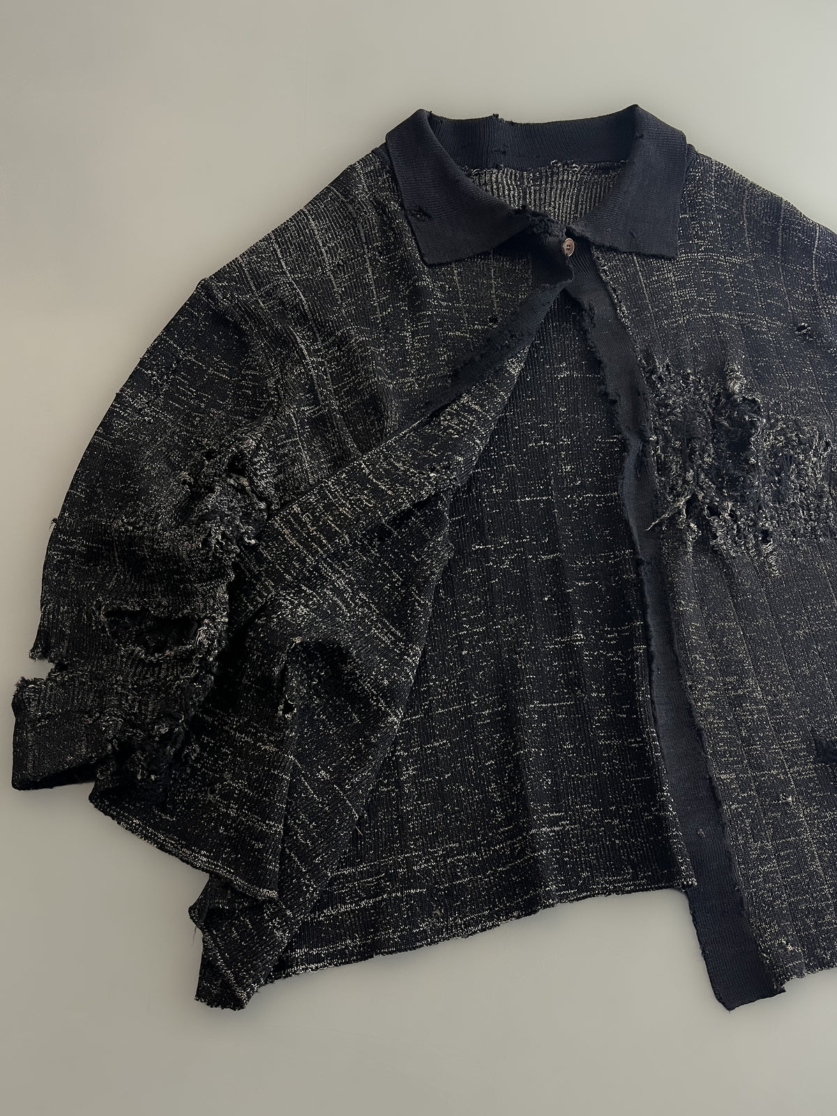 1940's Heavily Distressed French Cardigan [M]