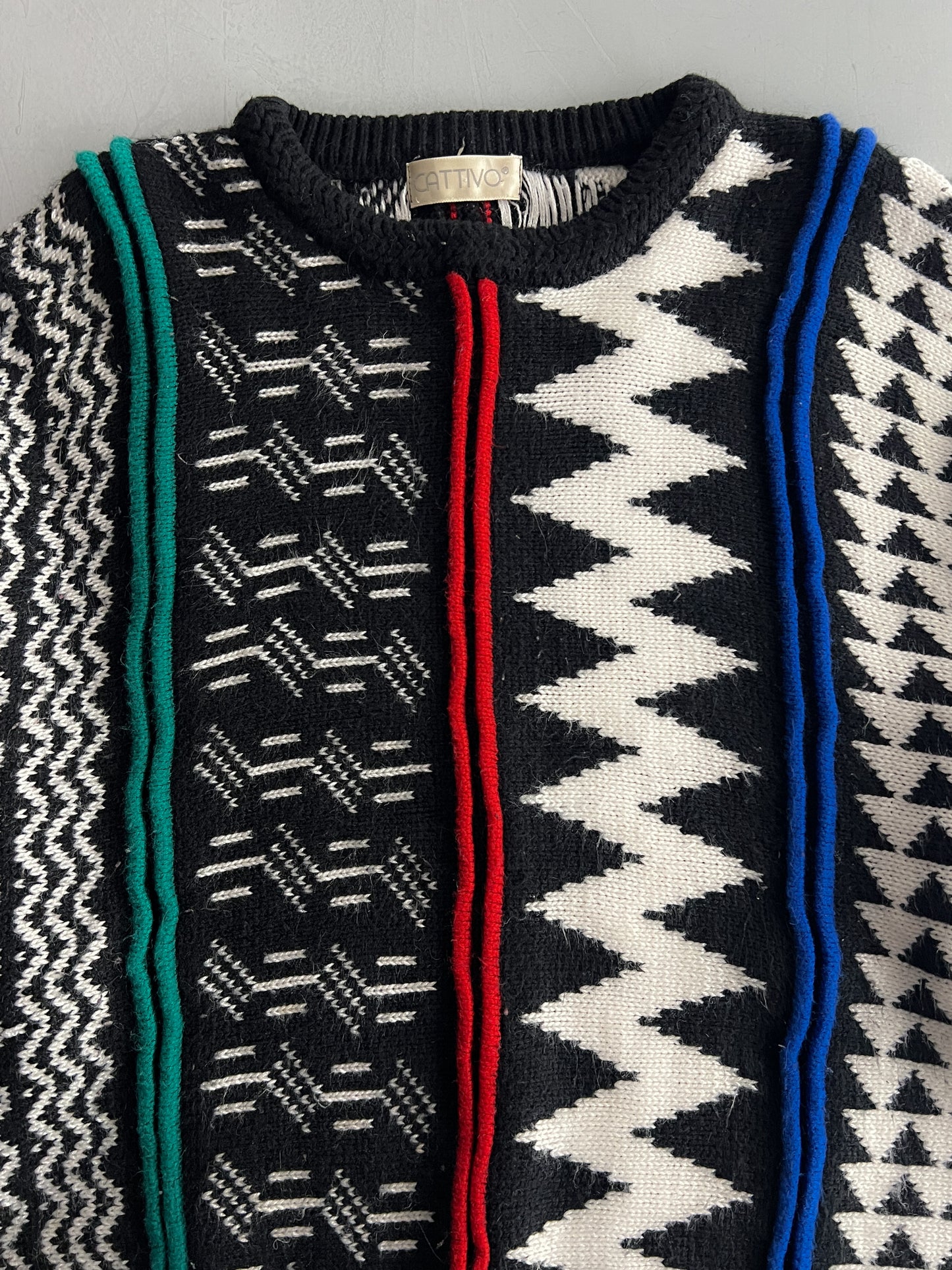 1990's Textured Knit [L/XL]