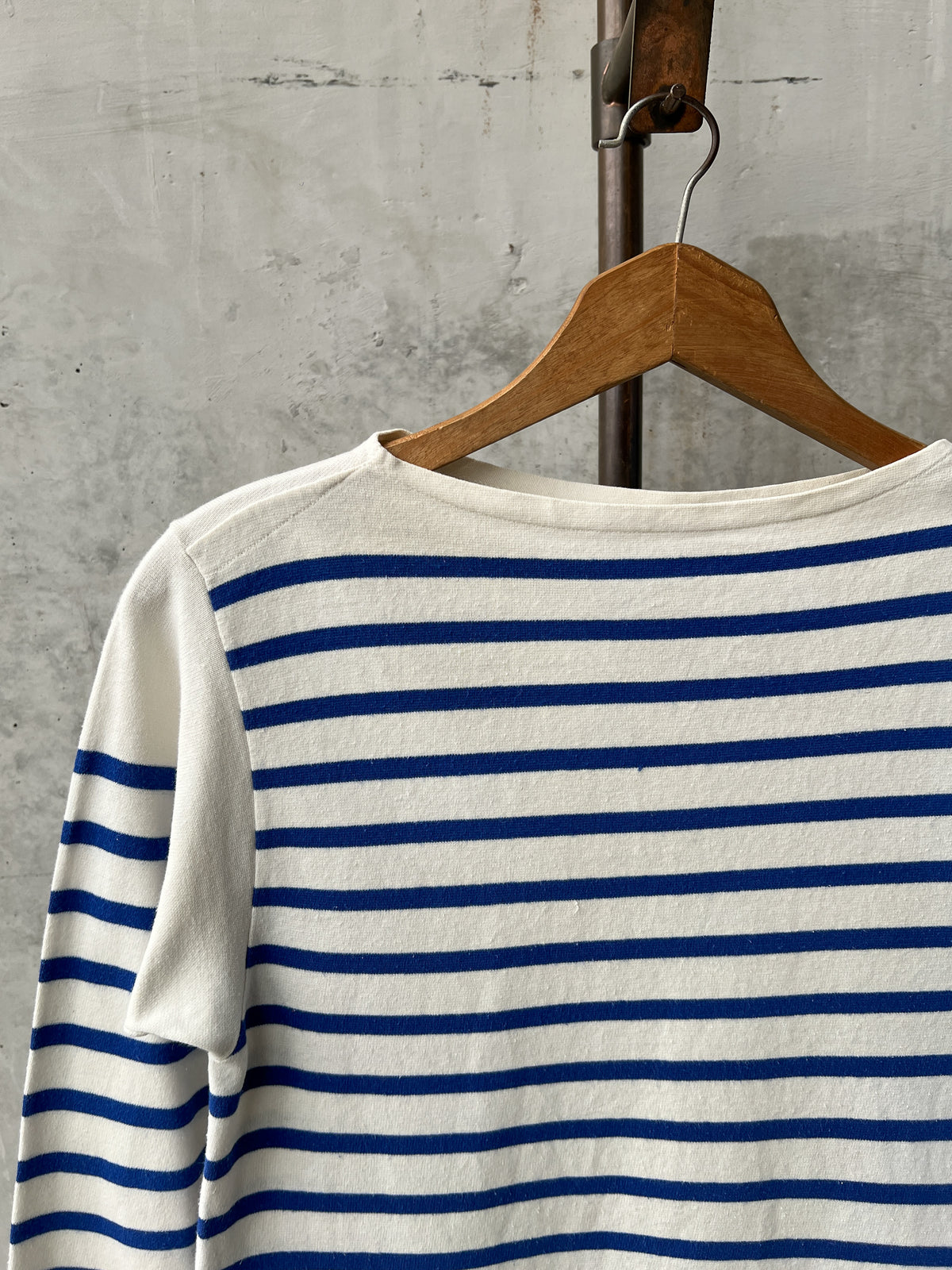 1970's French Marine Nationale Breton Striped Shirt [S]