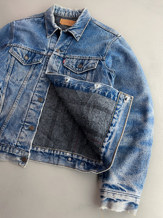 Made in USA Blanket Lined Levi's Trucker Jacket [M/L]