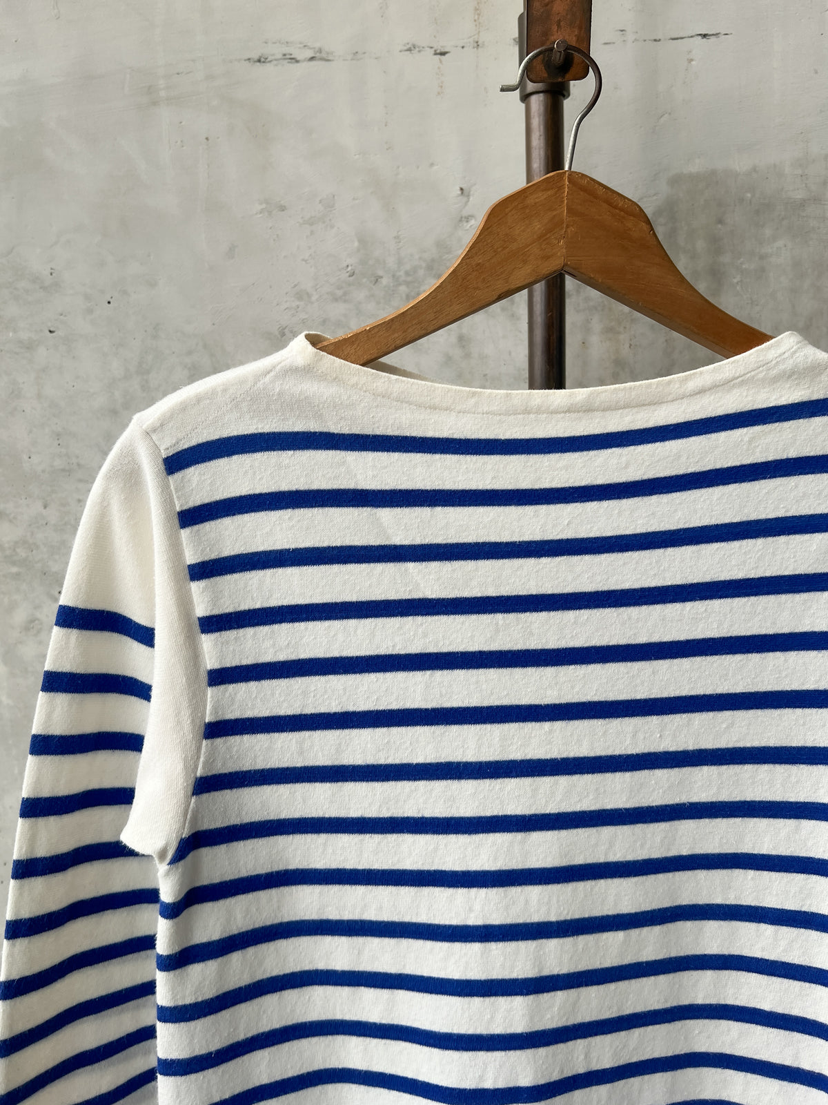 1970's French Marine Nationale Breton Striped Shirt [S]