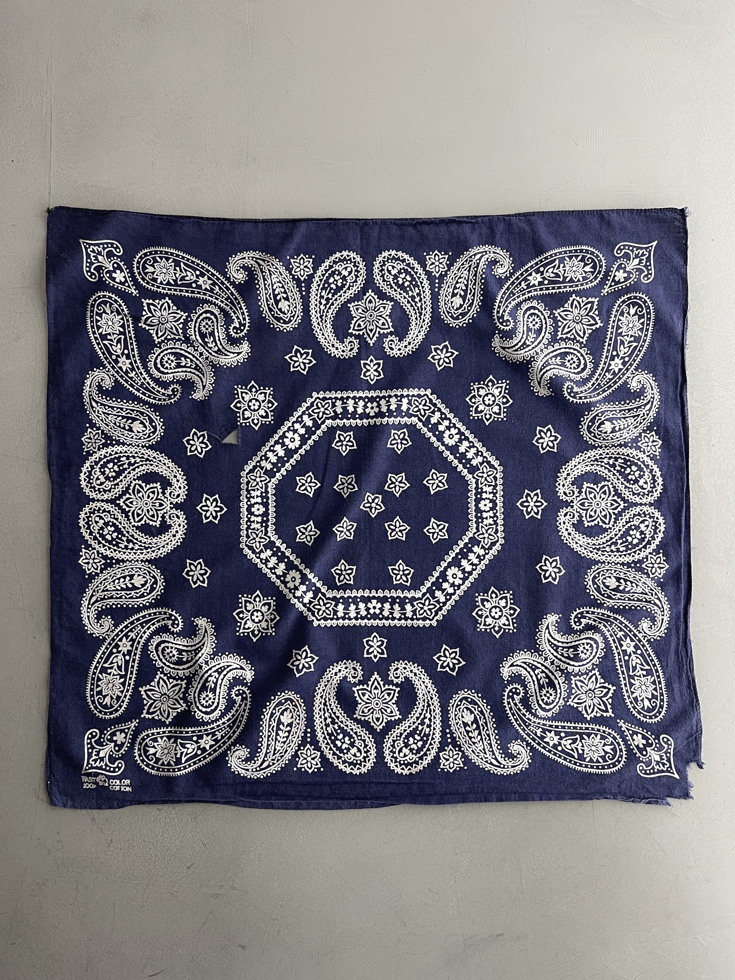 Fast Colour Selvage Bandanna