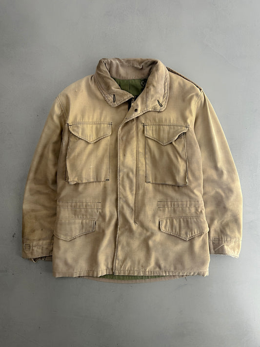 Bleached M-65 Field Jacket [L-XL]