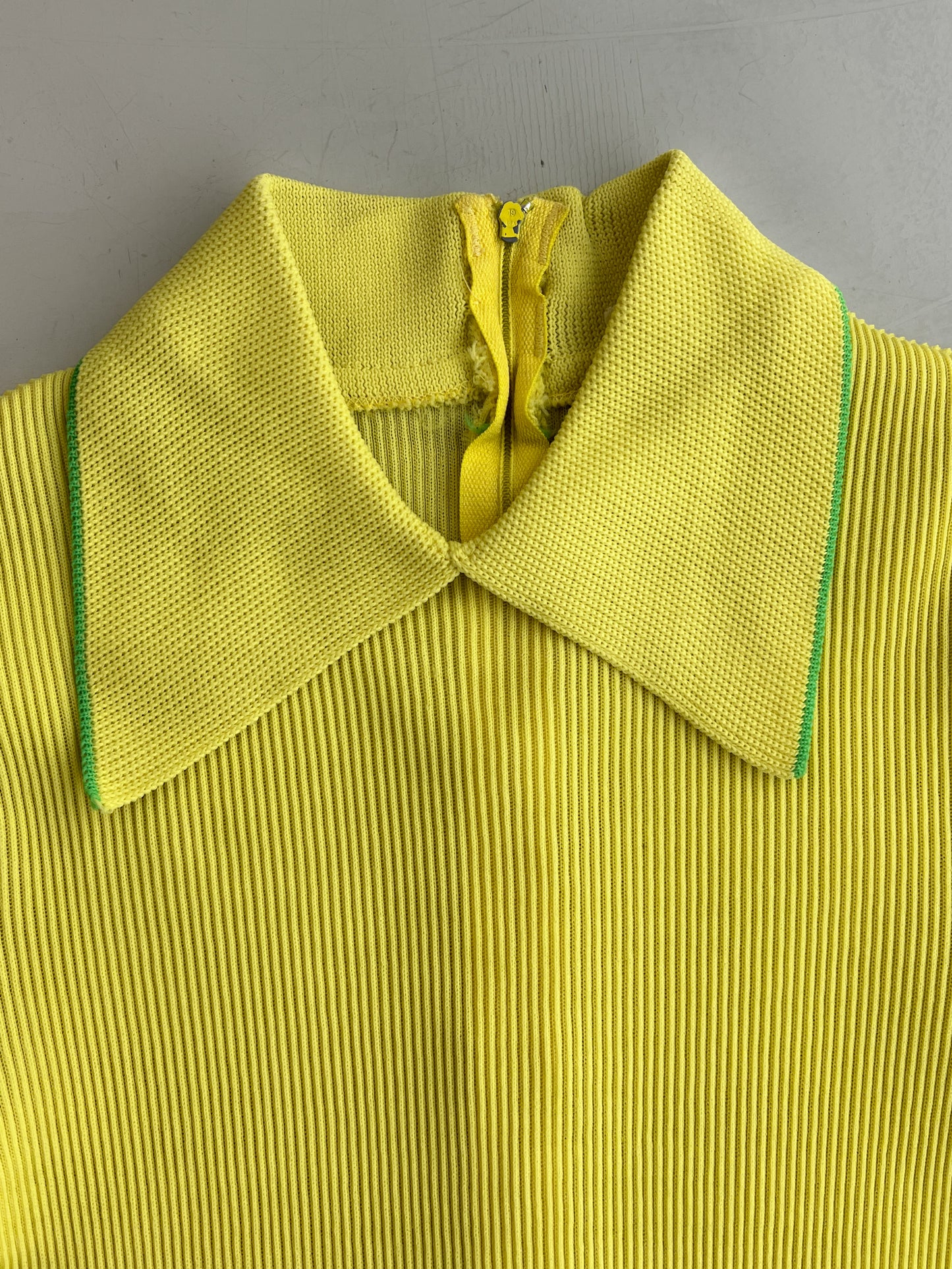1970's Ribbed Polo [S]