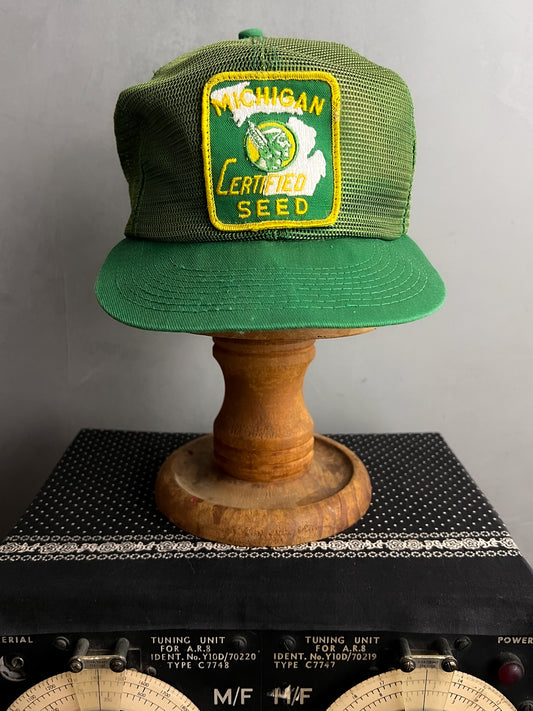 Michigan Seeds Full Mesh Trucker Cap