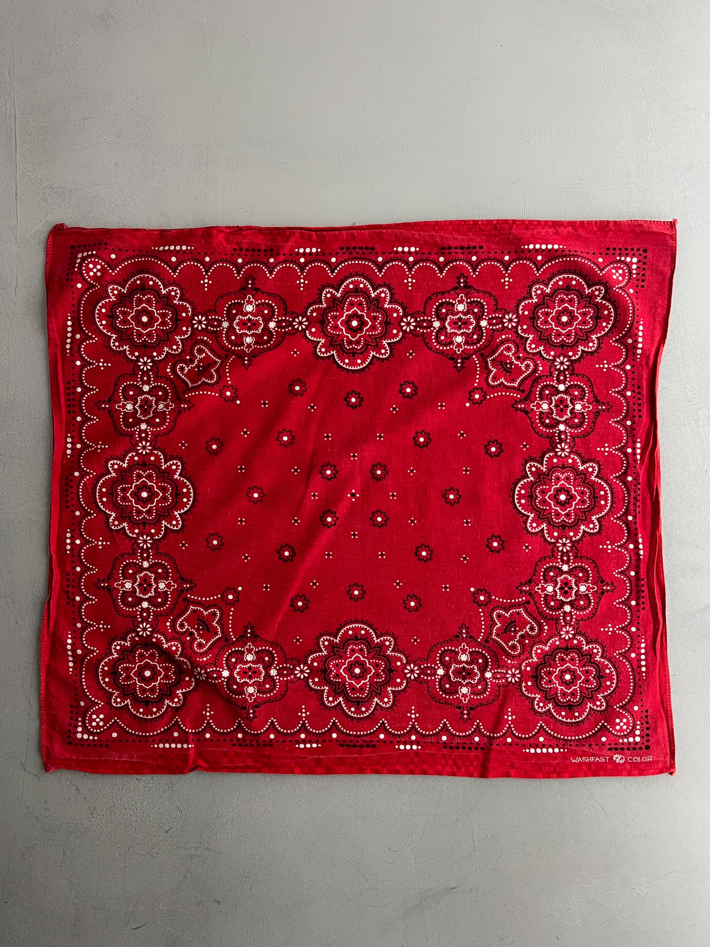 Fast Colour Selvage Bandanna
