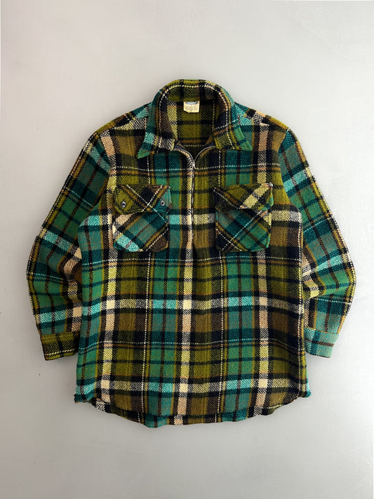 United Quarter Zip Wool Over Shirt [M]