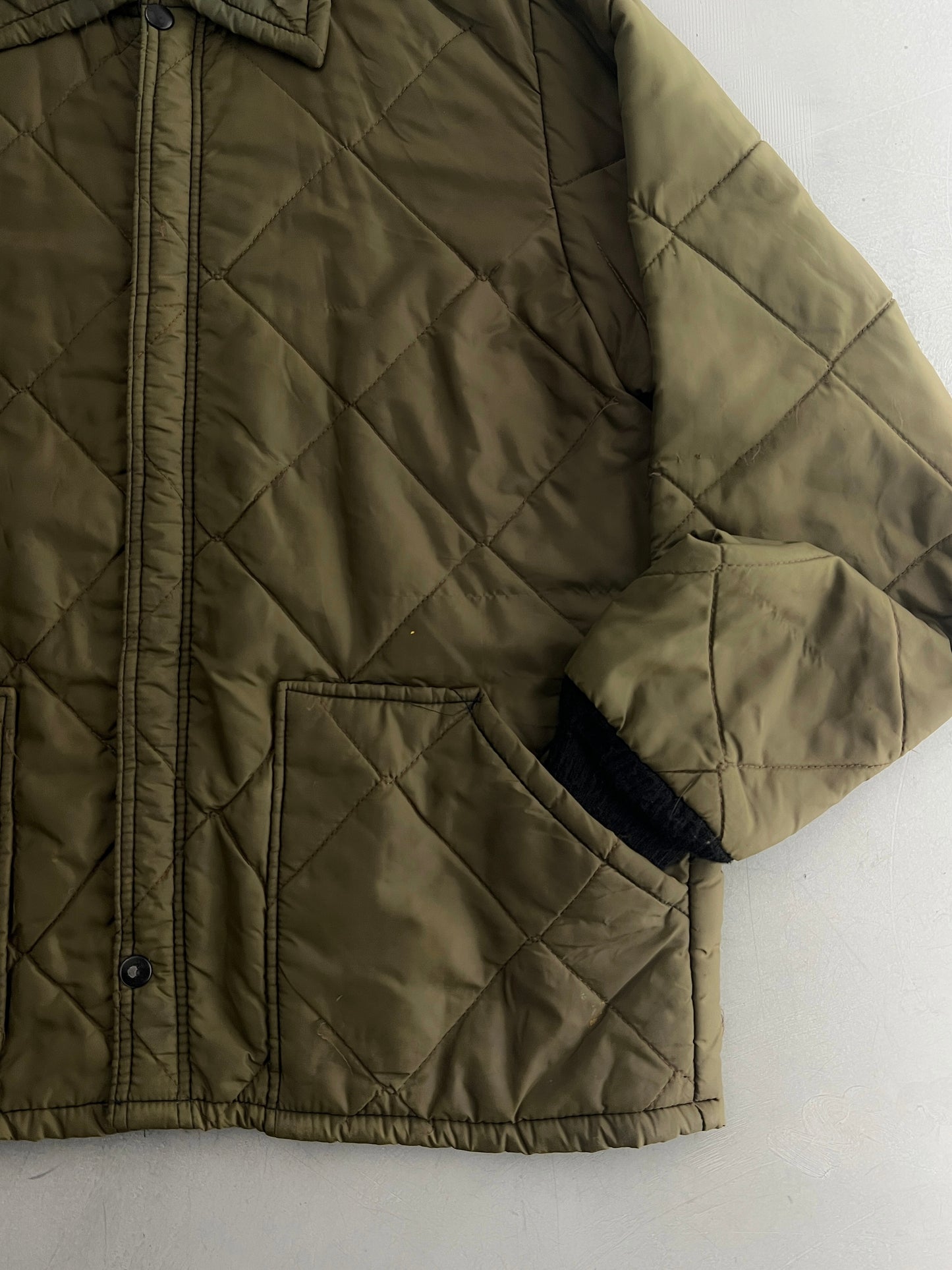 1970's Big Smith Quilted Jacket [L]