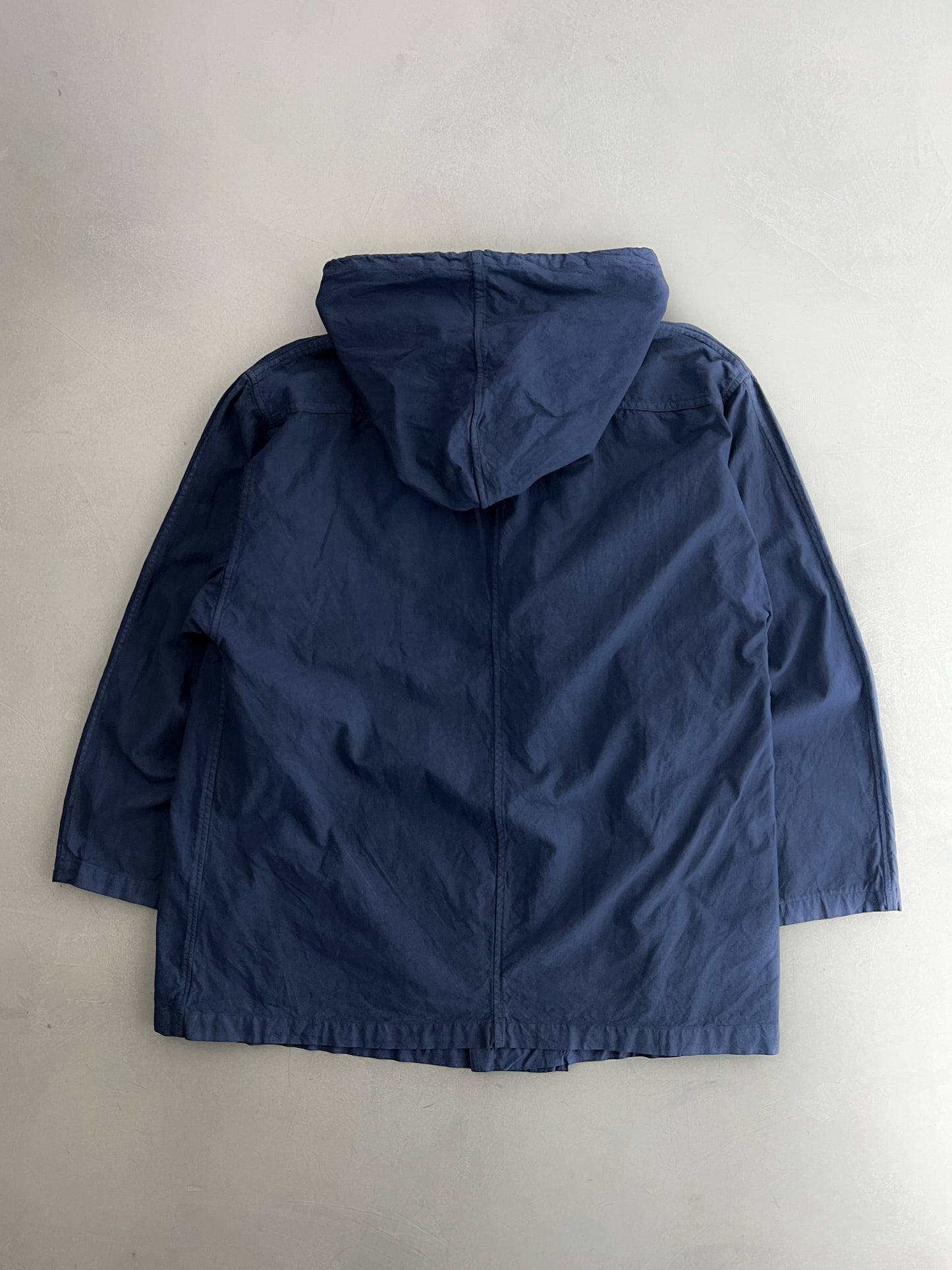 French Indigo Tie Up Smock  [L]