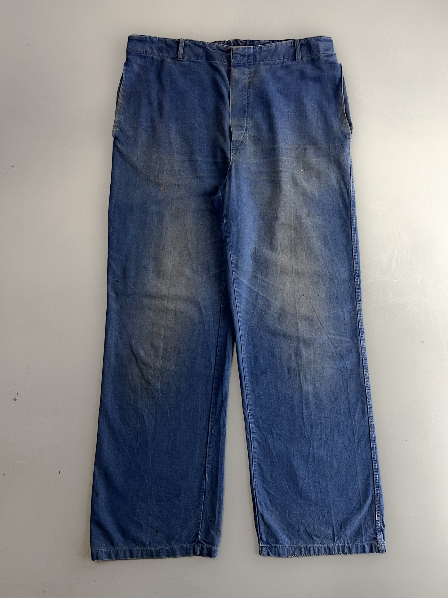 Faded French Work Pants [35"]