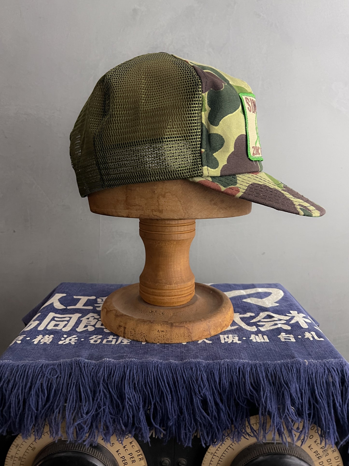 Simn Chem Camo Trucker Cap