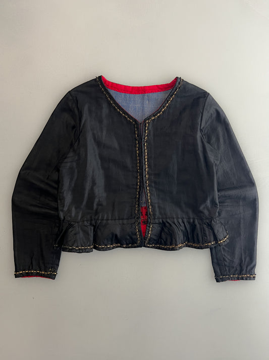 Late 1800's European Folk Jacket [Women's S]