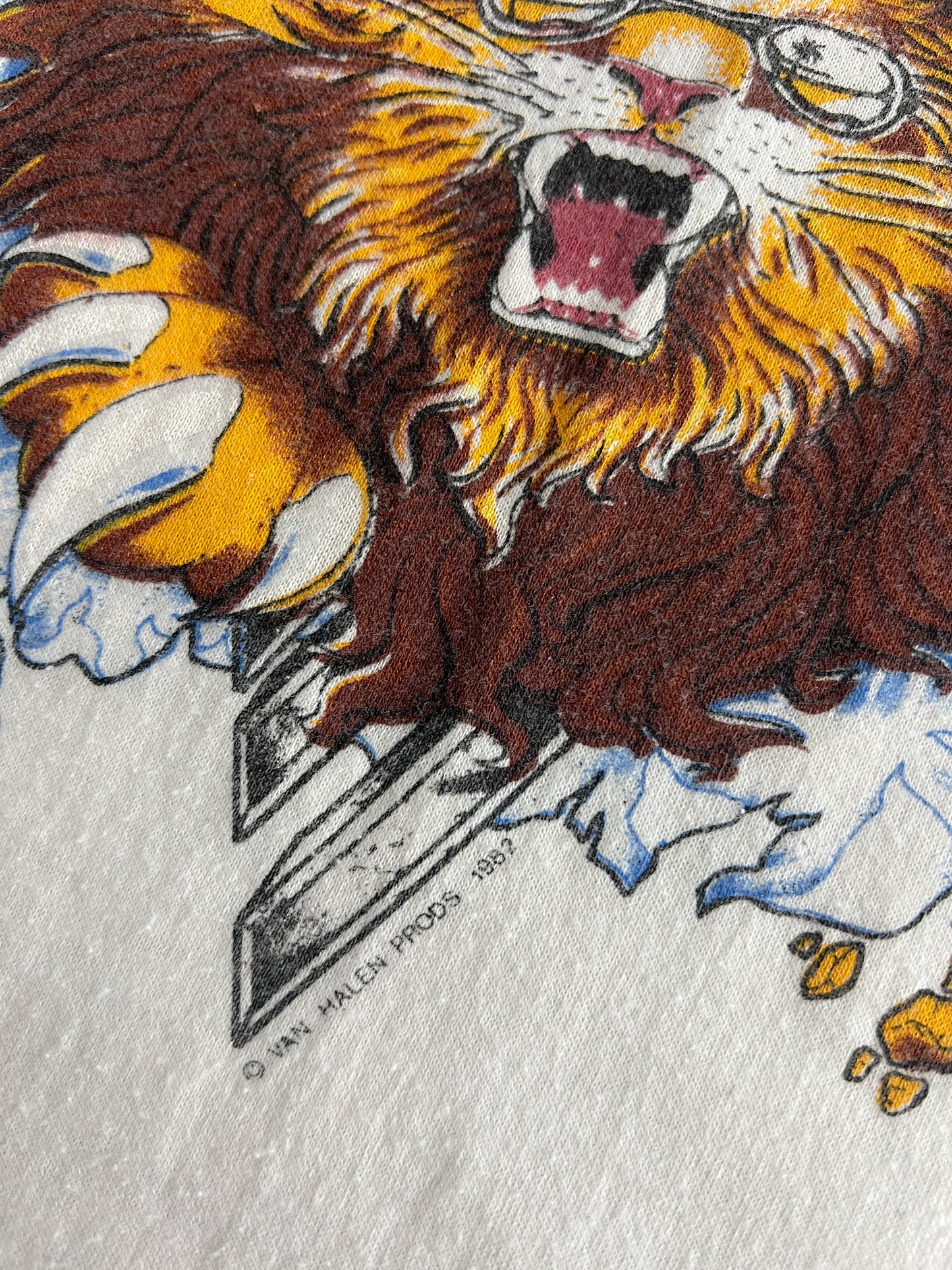 82' Van Halen Raglan Tee [M]