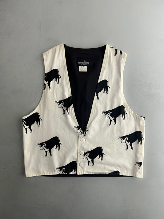 Cactus Club Cow Vest [M]