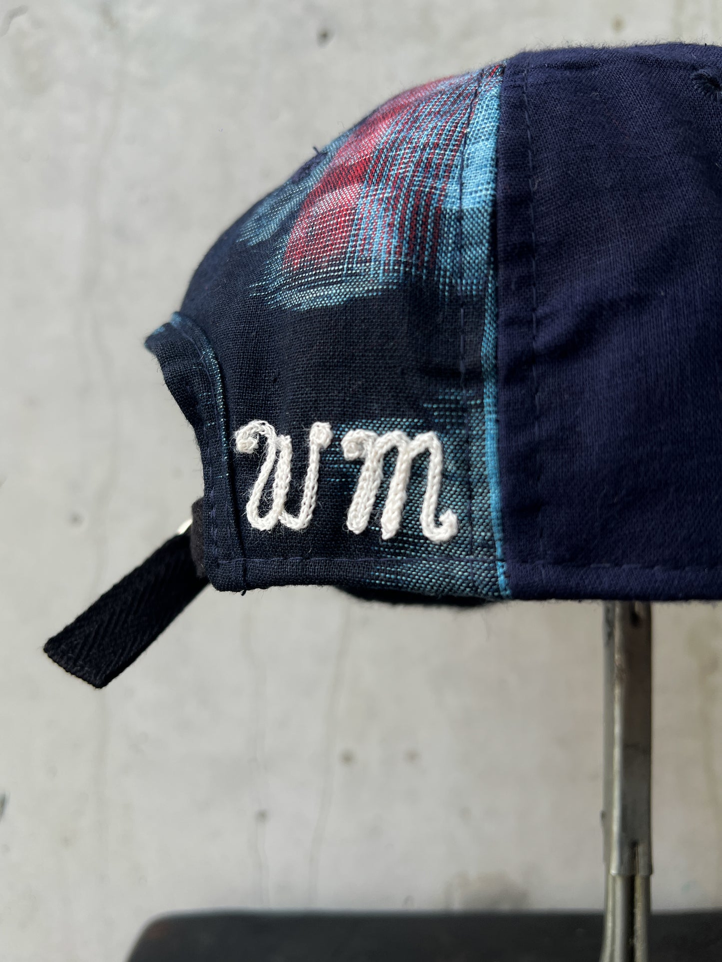 Early 20th c. Japanese Fabric 1930's Baseball Cap By Troy O'Shea Handmade [Adjustable]
