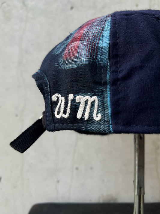 Early 20th c. Japanese Fabric 1930's Baseball Cap By Troy O'Shea Handmade [Adjustable]