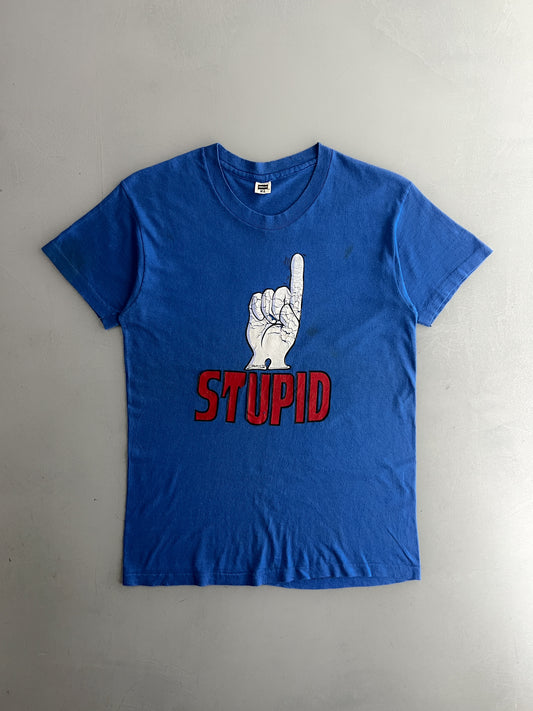 1970's I'm Stupid Tee [S/M]