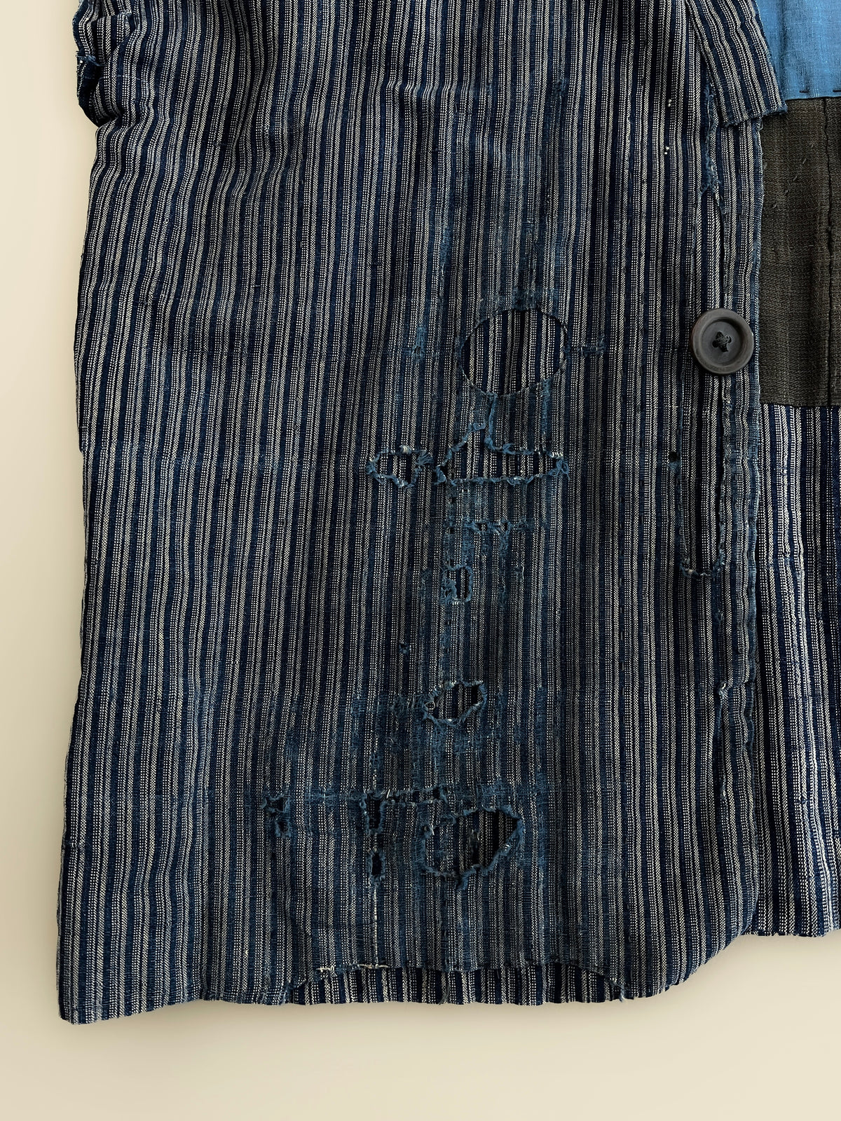 Early 20th c. Japanese Boro Work Vest  [L]