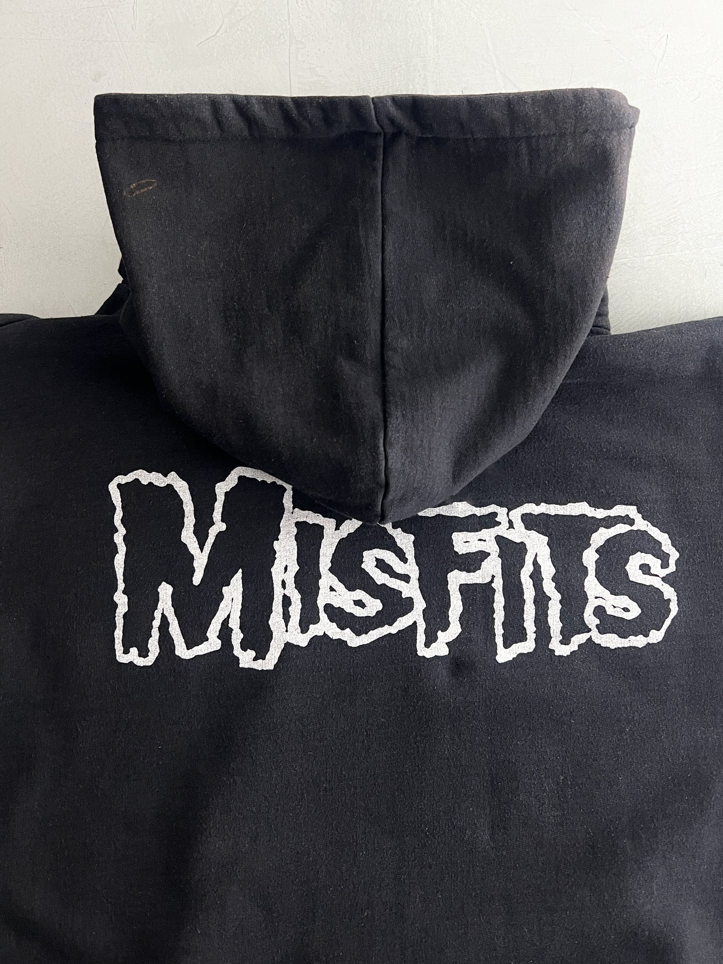 1990's Sun faded Misfits Hoodie [L]