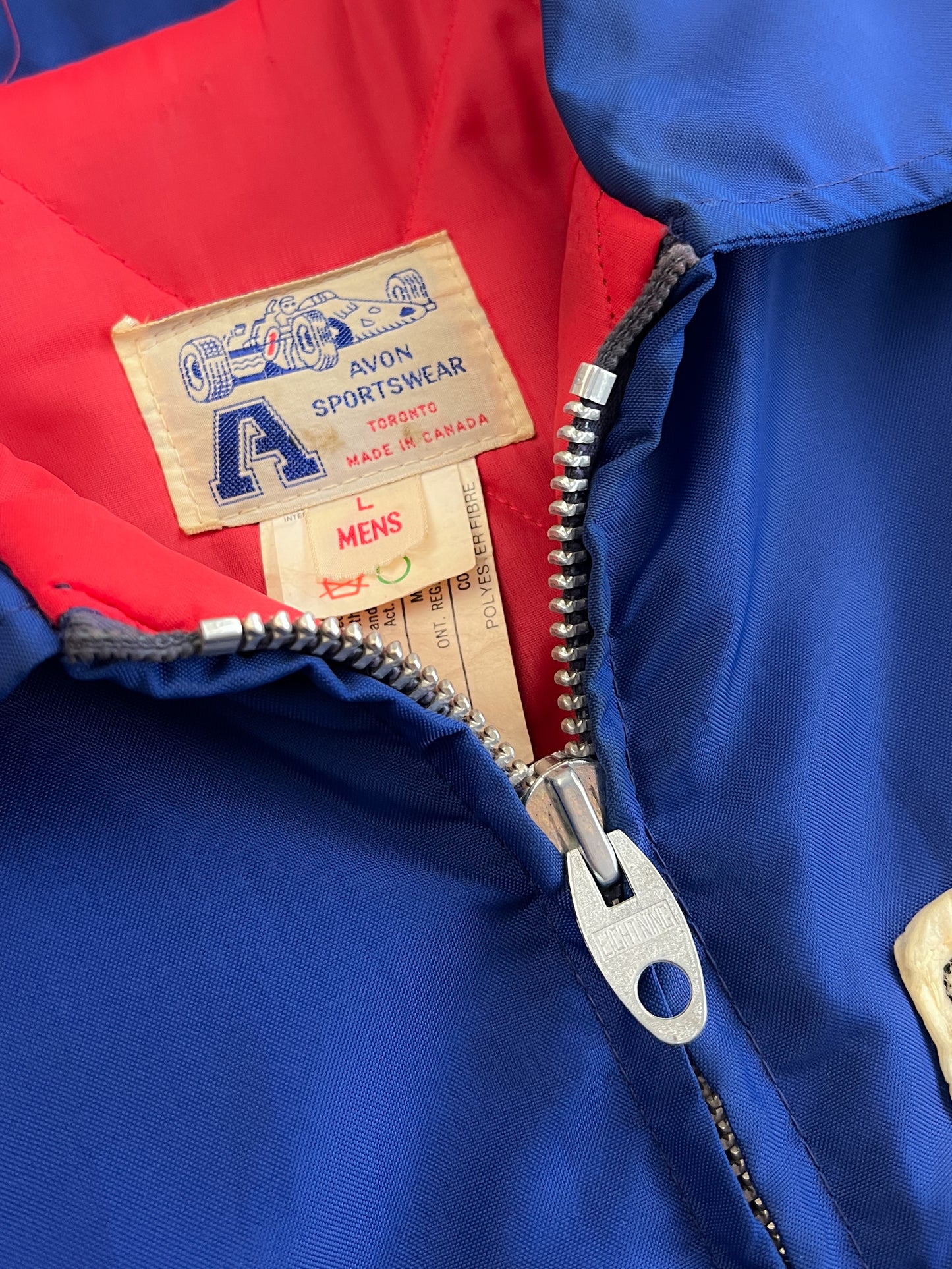 1970's Purolator Courier Quilted Work Jacket [L]