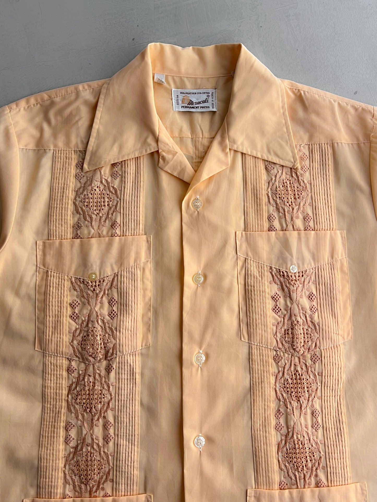 Mexicali Guayabera Shirt [M]
