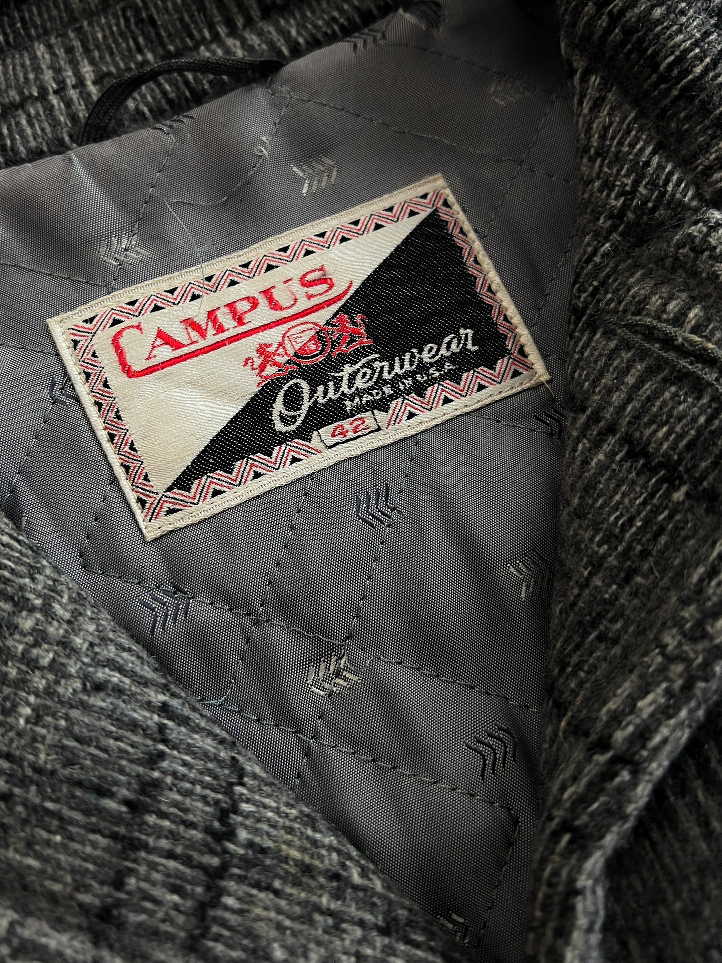 1960's Campus Wool Car Coat [L]
