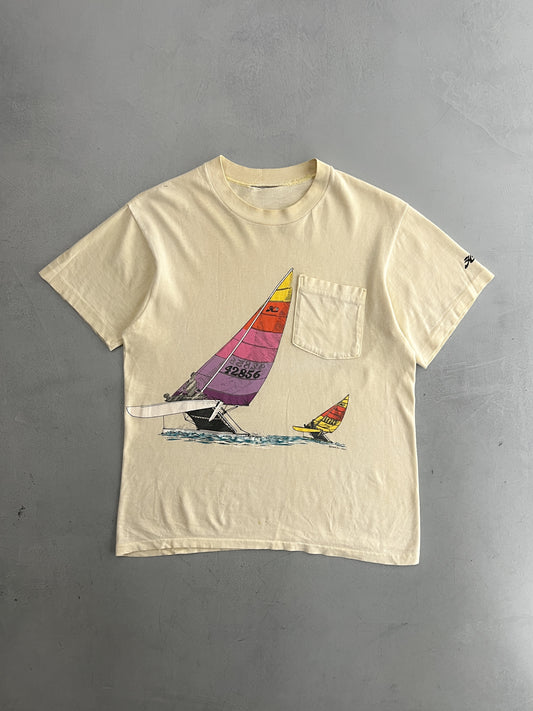 1980's Catamaran Pocket Tee [M]