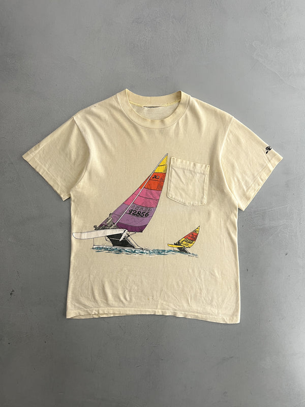 1980's Catamaran Pocket Tee [M]