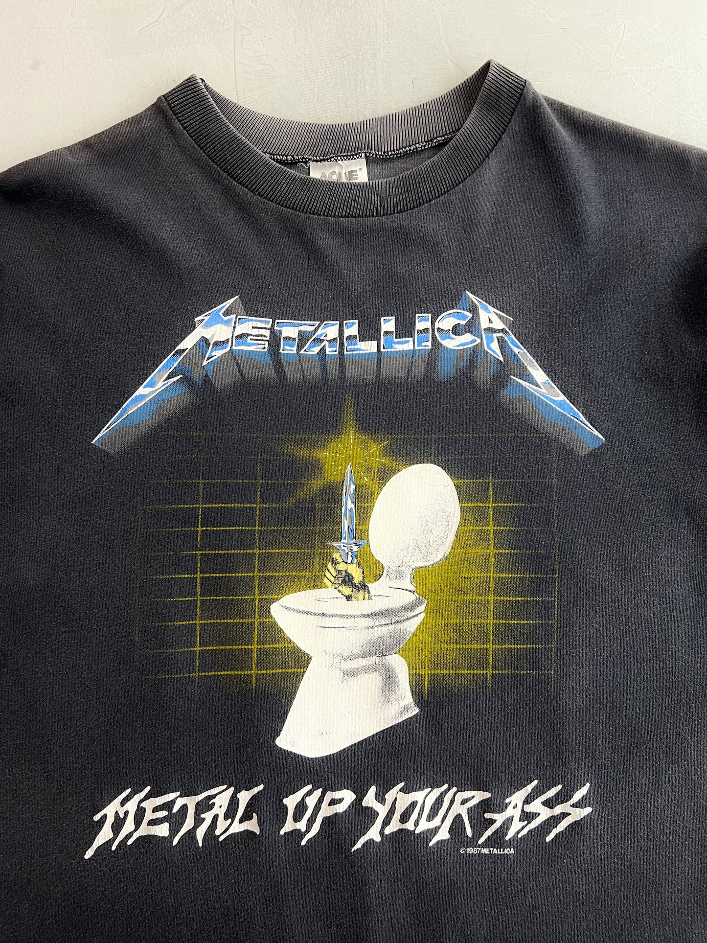 ‘87 Metallica Metal Up Your Ass Tee [M]