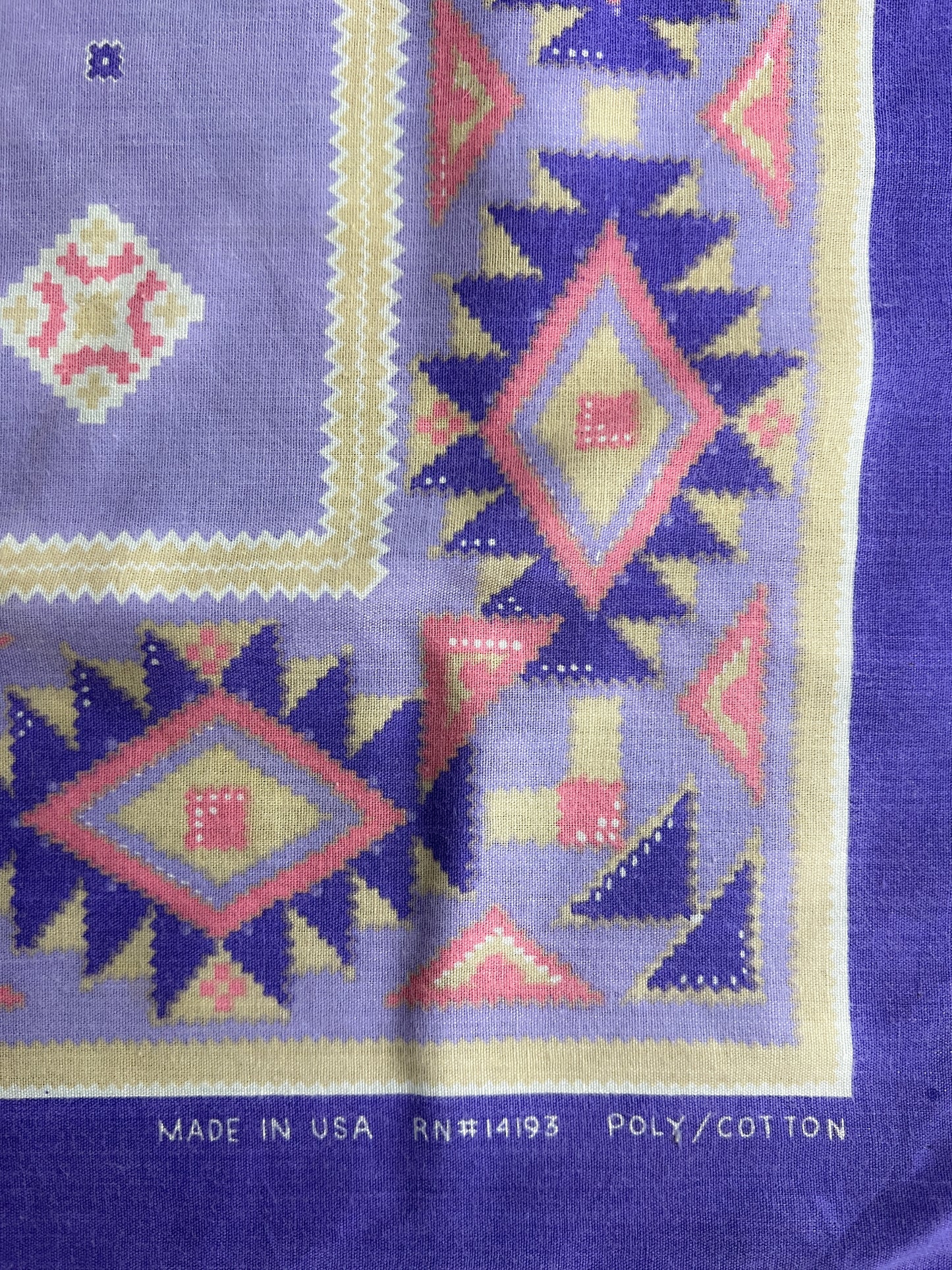 Navajo Print Bandanna