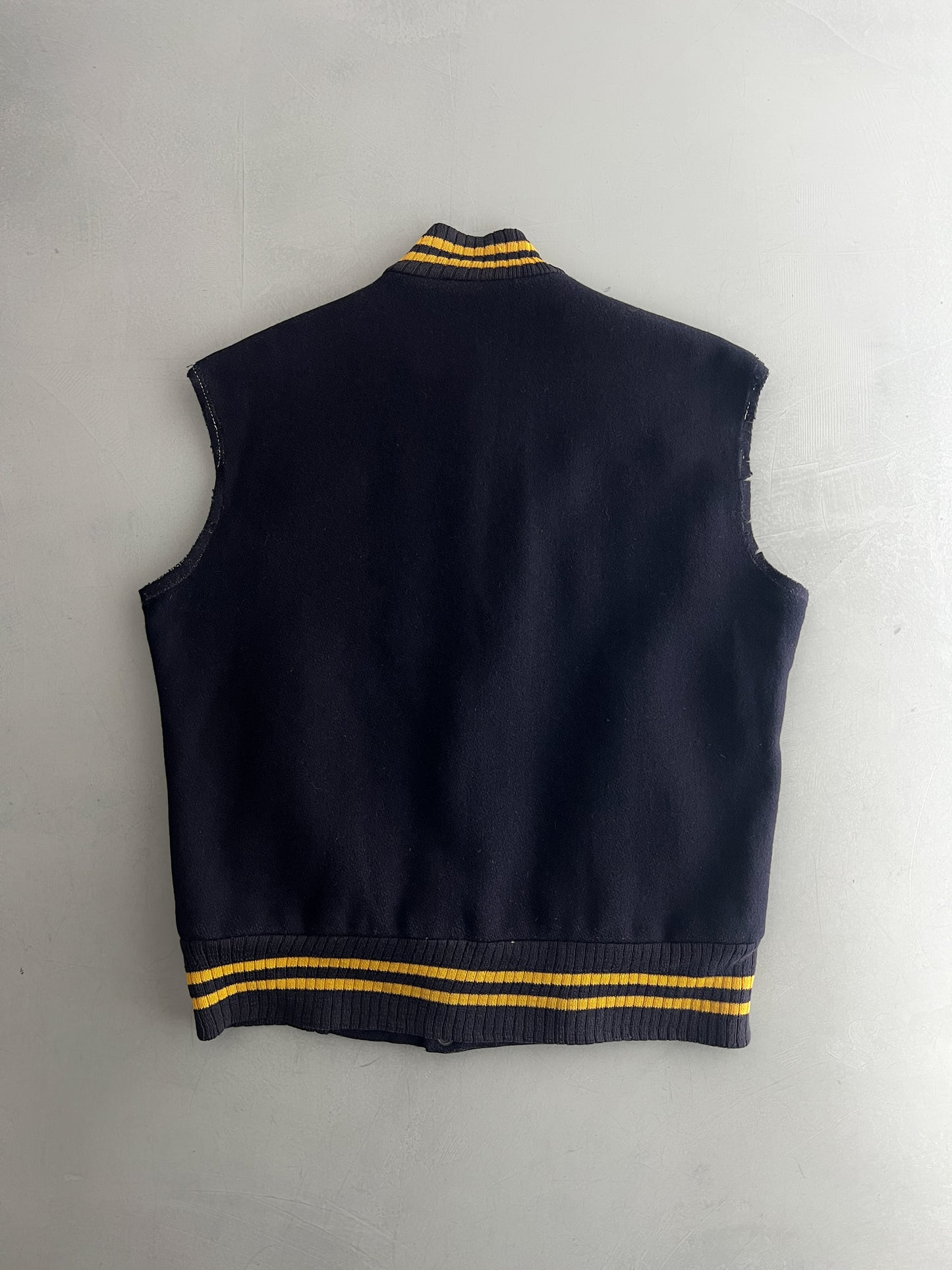 1960's Varsity Jacket Vest [M]