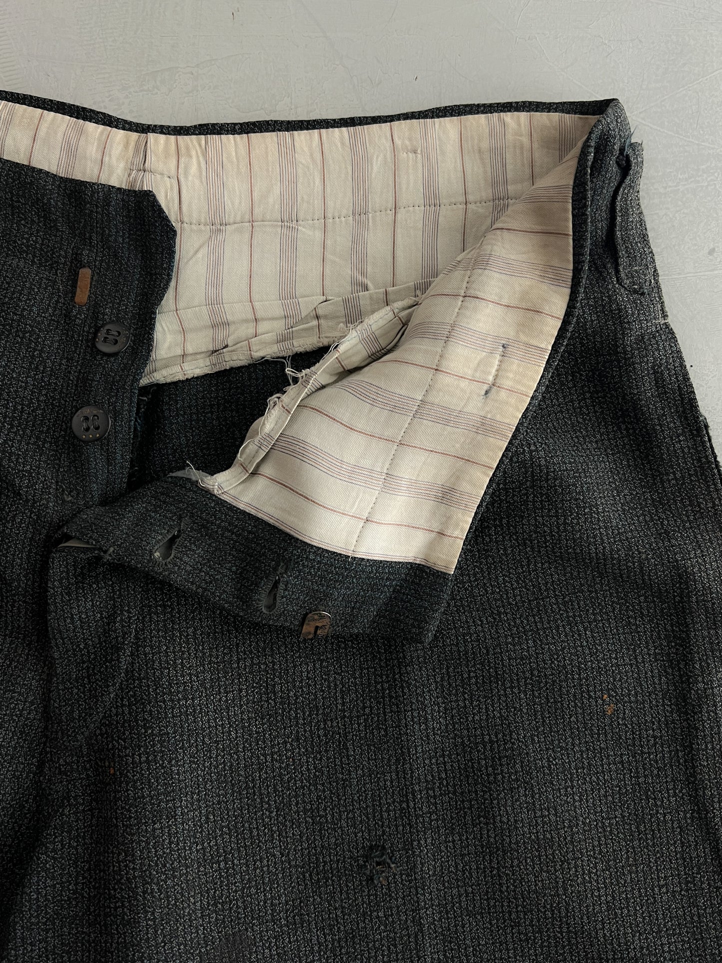 Early 20th C. Japanese Work Trousers [32”]